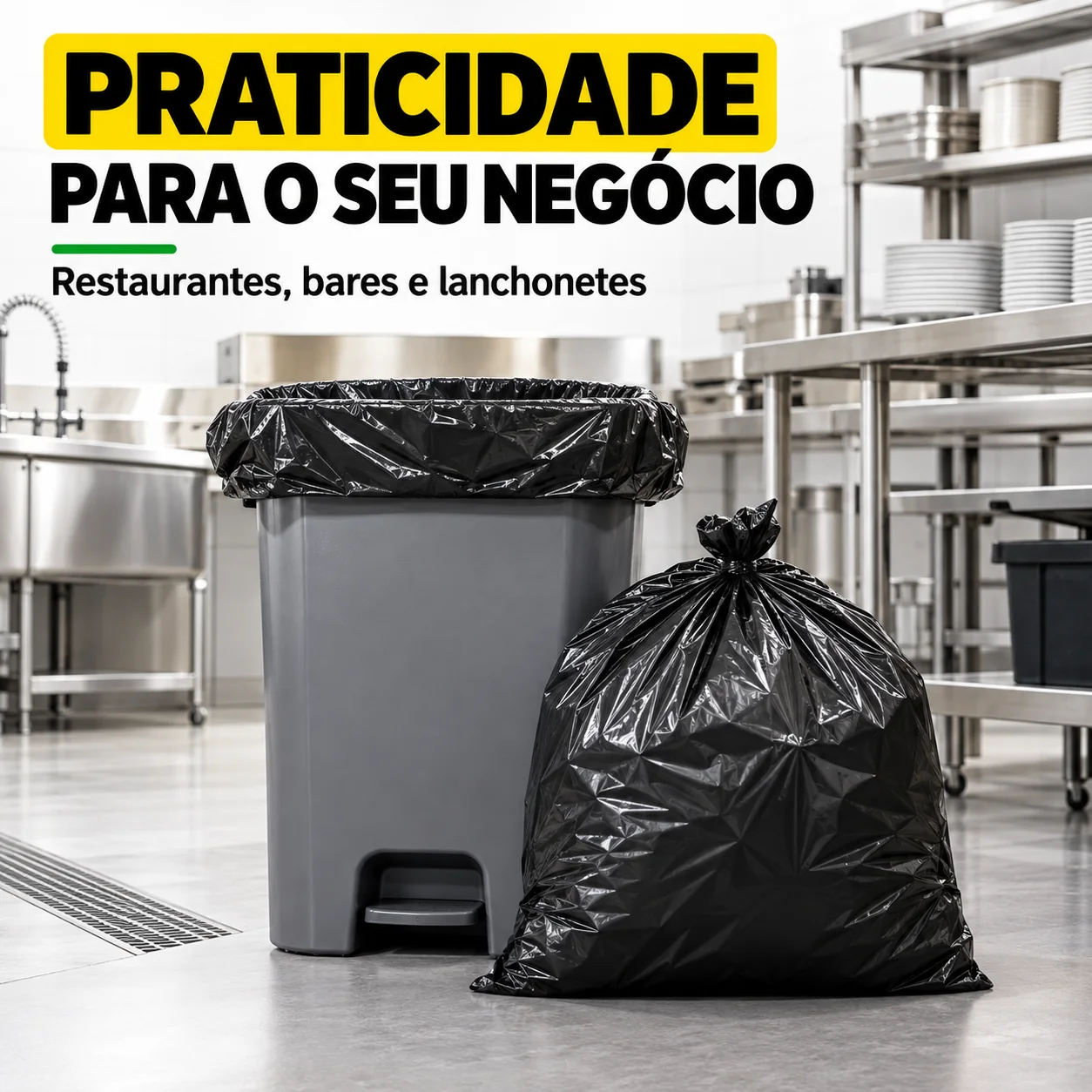 Criativo Praticidade para o seu negócio em cozinha de restaurante